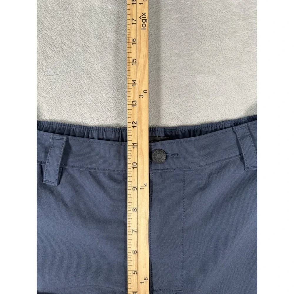 Banana Republic Shorts Mens 36 Blue Flat Front Chino Casual